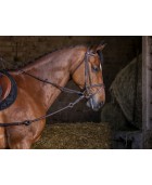 Enrênement type PIRELLI caoutchouc et cuir RIDING WORLD
