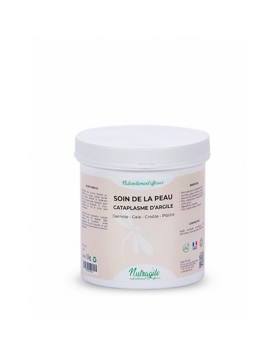 Cataplasme d'argile NUTRAGILE "Soin cutané"