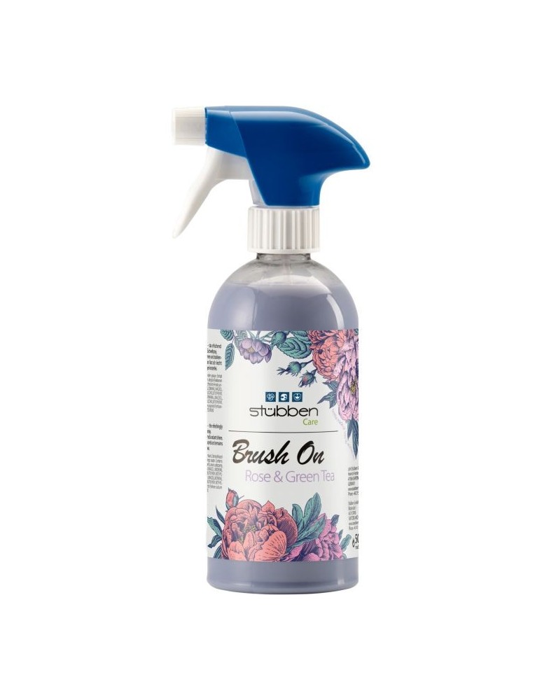 Spray démêlant STÜBBEN "Brush On - Rose & Thé vert"