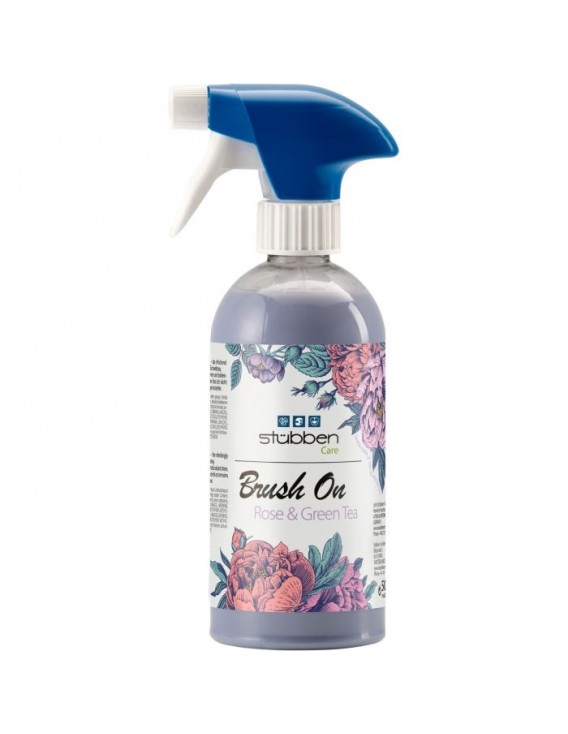 Spray démêlant STÜBBEN "Brush On - Rose & Thé vert"