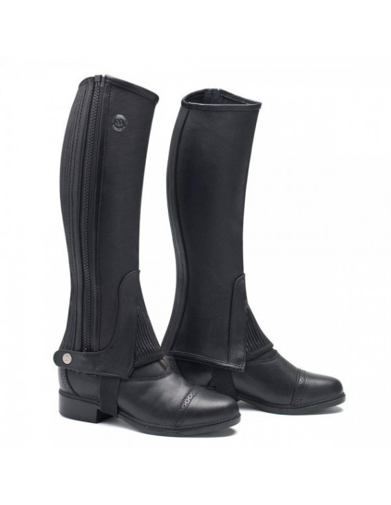 Chaps cuir enfant MOUNTAIN HORSE "Soft Legging"
