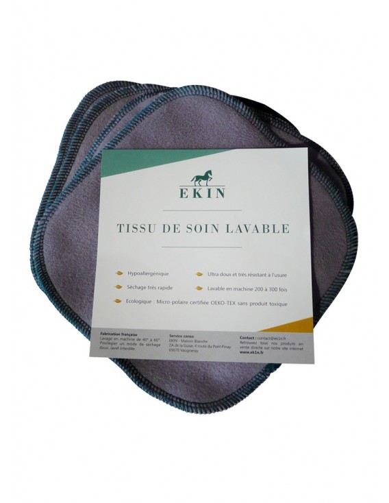 Lingettes de soin lavables EKIN "Lot de 2"