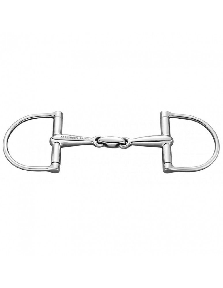 Mors olives double brisure inox FEELING