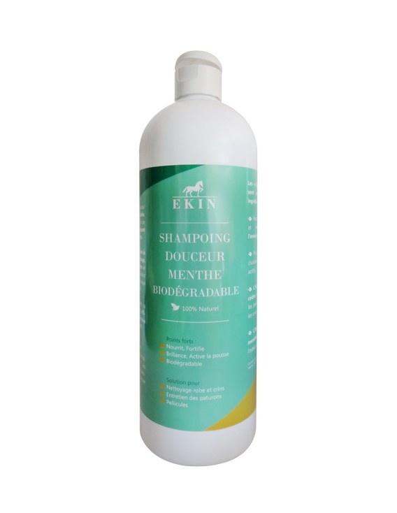 Shampoing répulsif EKIN "Menthe Biodégradable"
