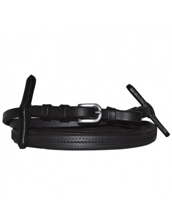 Rênes caoutchouc lisse "Xtrem grip"