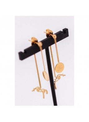 Boucles d'oreilles PENELOPE "Yuna Or"