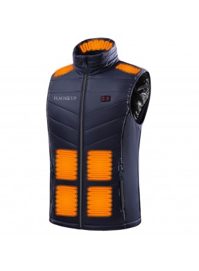 Doudoune sans manches FLAG & CUP "Chauffant"