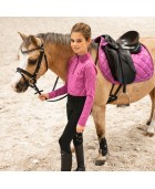 Polo manches longues enfant QHP "Lissie"