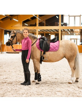 Polo manches longues enfant QHP "Lissie"