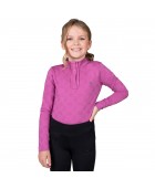 Polo manches longues enfant QHP "Lissie"