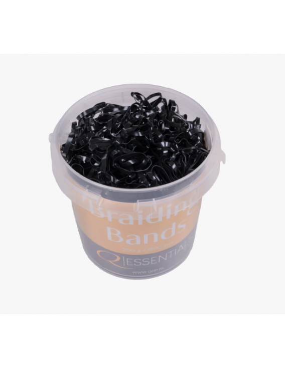 Elastiques pour crins en silicone QHP "x1800"