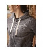 Sweat zippé PENELOPE "Tressy Flock"