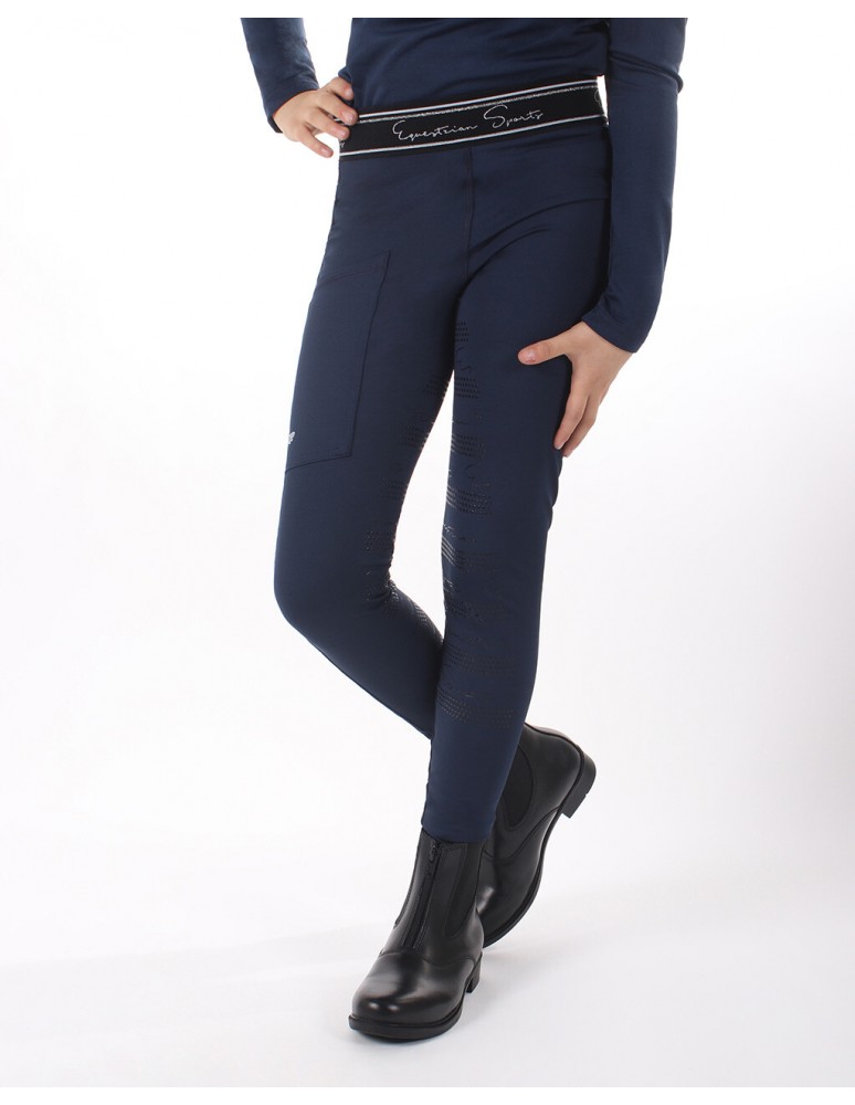 Legging enfant QHP "Eden" navy