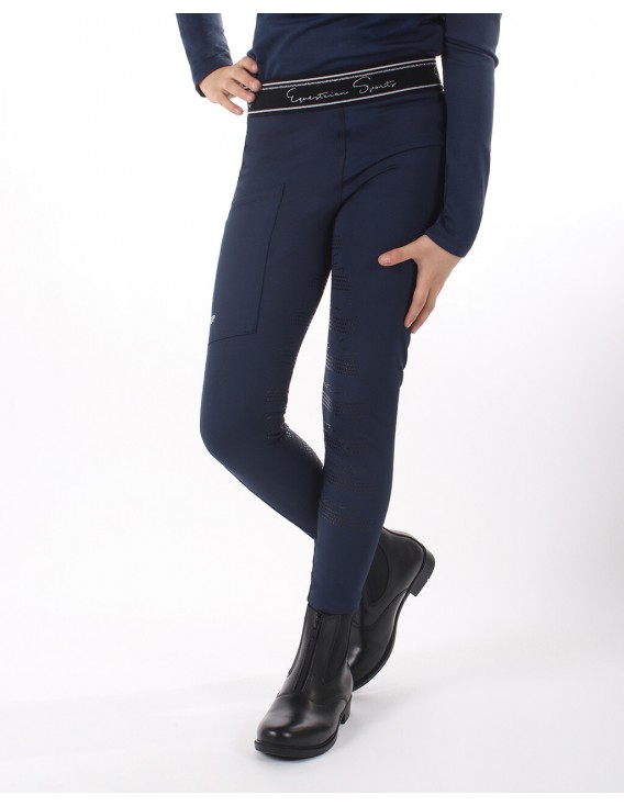 Legging enfant QHP "Eden" navy