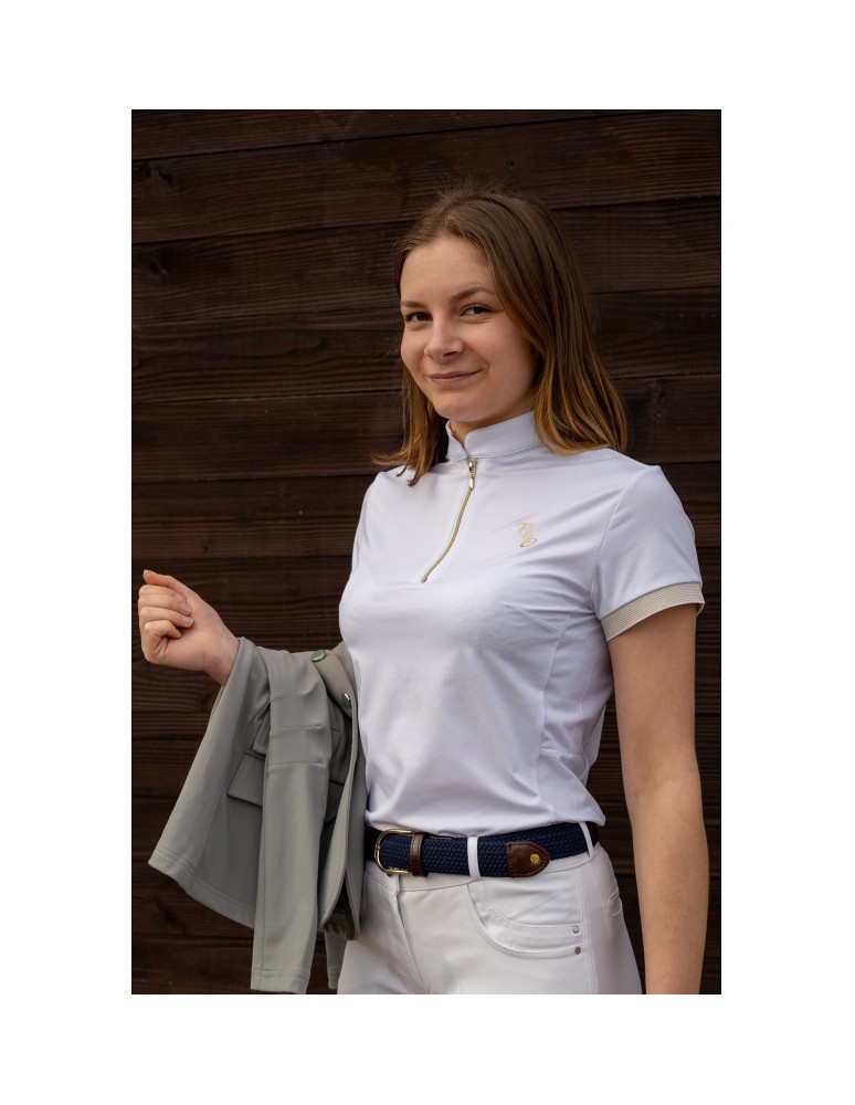 Polo de concours FLAGS&CUP "Andria manches courtes"