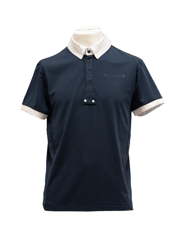 Polo de concours homme FLAGS&CUP "San remo"