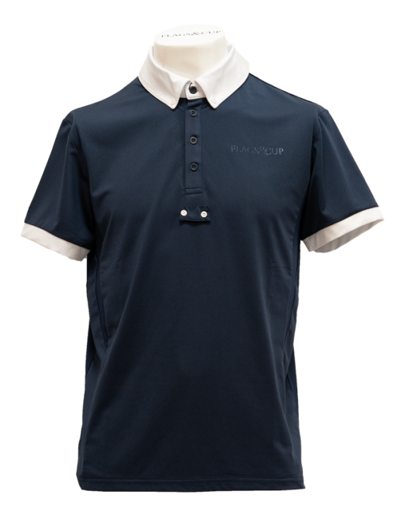 Polo de concours homme FLAGS&CUP "San remo"