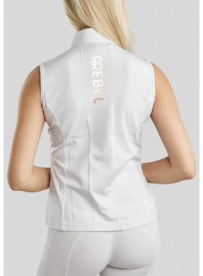 Polo de concours sans manches REBEL "Tone crystals"
