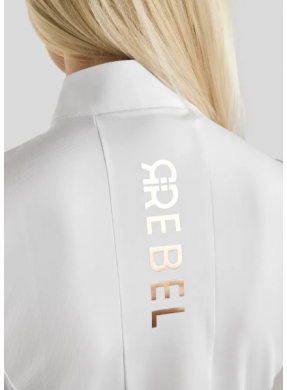 Polo de concours sans manches REBEL "Tone crystals"