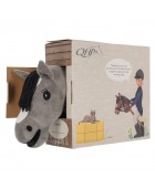 Cheval bâton QHP "Hobby horse" Gris