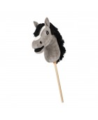 Cheval bâton QHP "Hobby horse" Gris