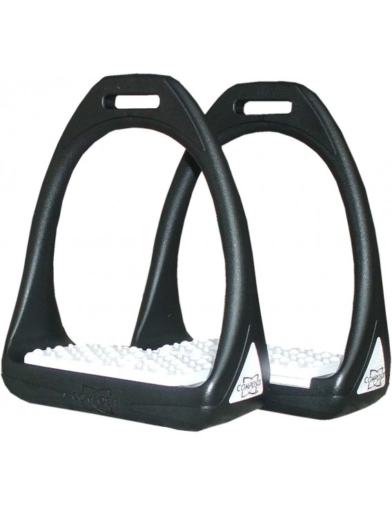 Etriers COMPOSITI "Reflex" Blanc