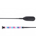 Cravache QHP "Ombre" Rose et bleu