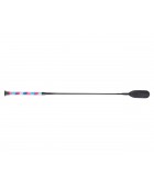 Cravache QHP "Ombre" Rose et bleu