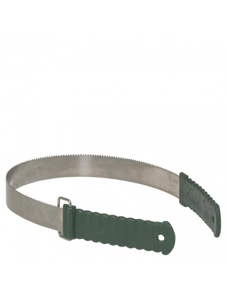 Couteau chaleur droit à lame dentelée