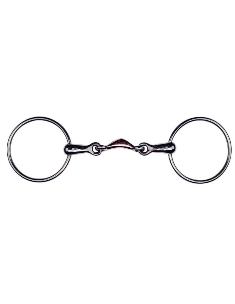 Mors Chantilly double brisure résine FEELING "Flexi pomme"