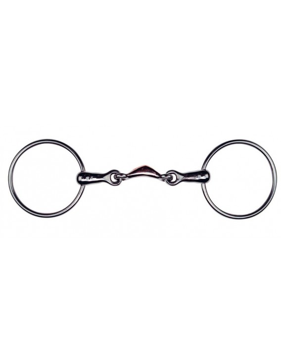 Mors Chantilly double brisure résine FEELING "Flexi pomme"
