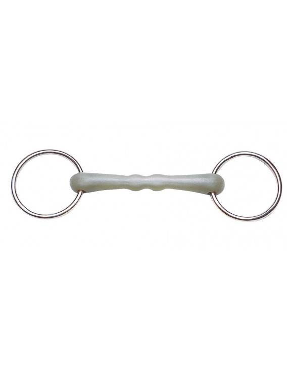 Mors Chantilly double brisure résine FEELING "Flexi pomme"