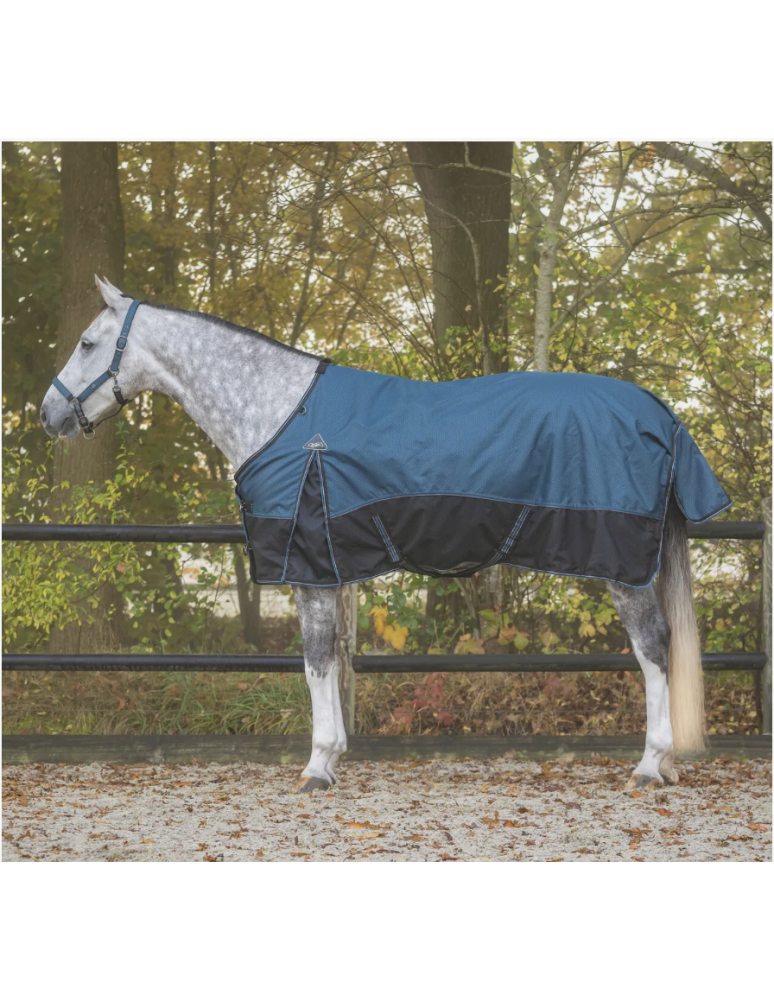 Couverture imperméable doublure polaire QHP Mystic Blue