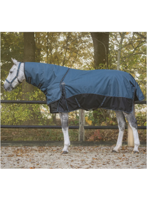 Couverture imperméable 150g avec cou QHP Mystic Blue