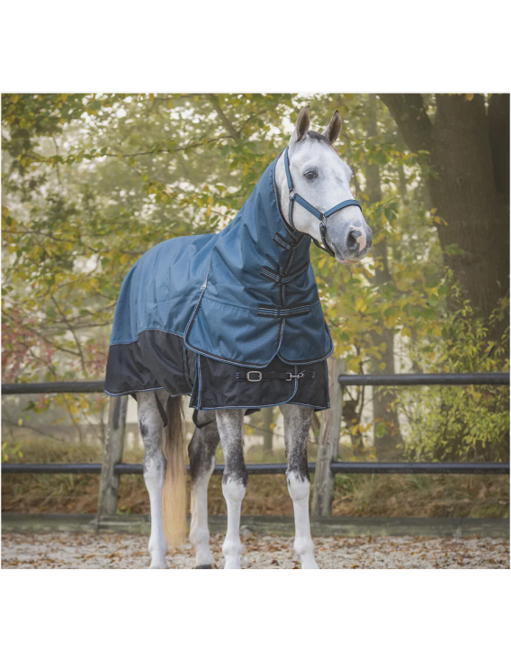 Couverture imperméable 150g avec cou QHP Mystic Blue