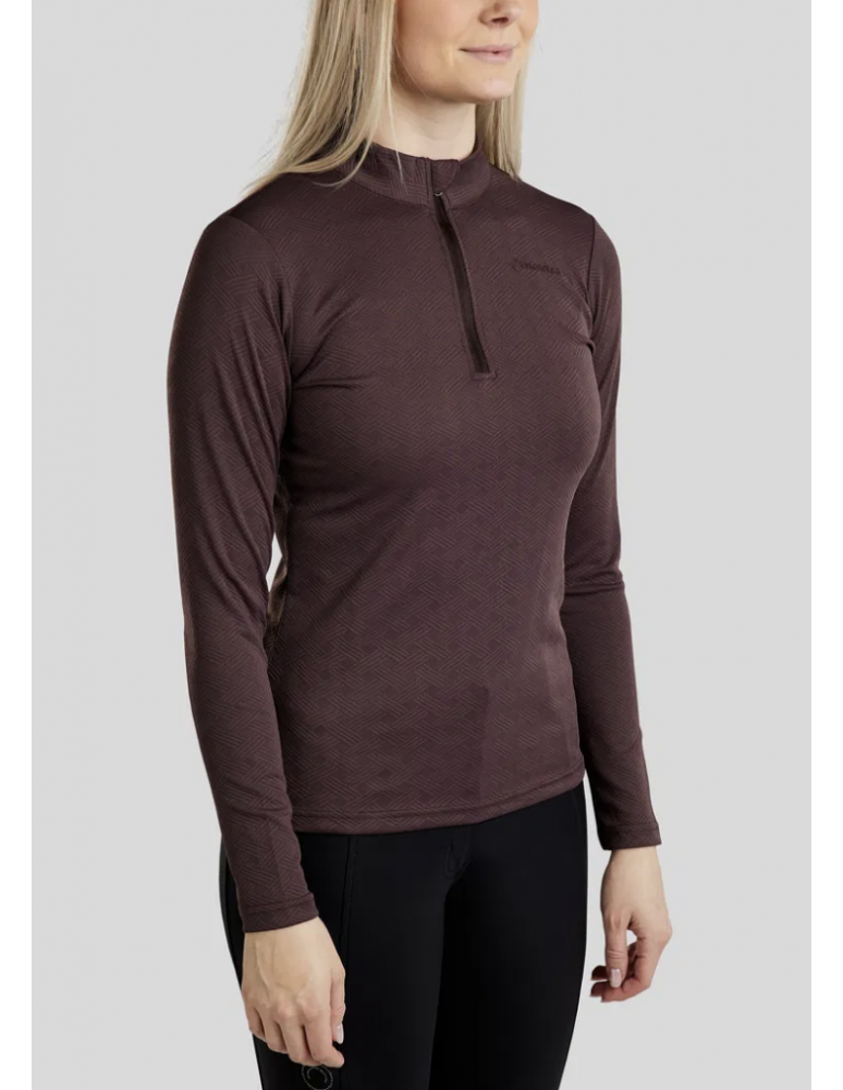 Polo hiver MONTAR "Cilia Jacquard"