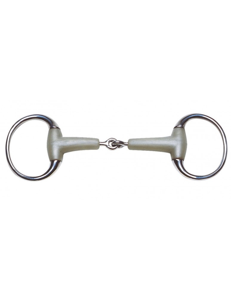 Mors Chantilly double brisure résine FEELING "Flexi pomme"