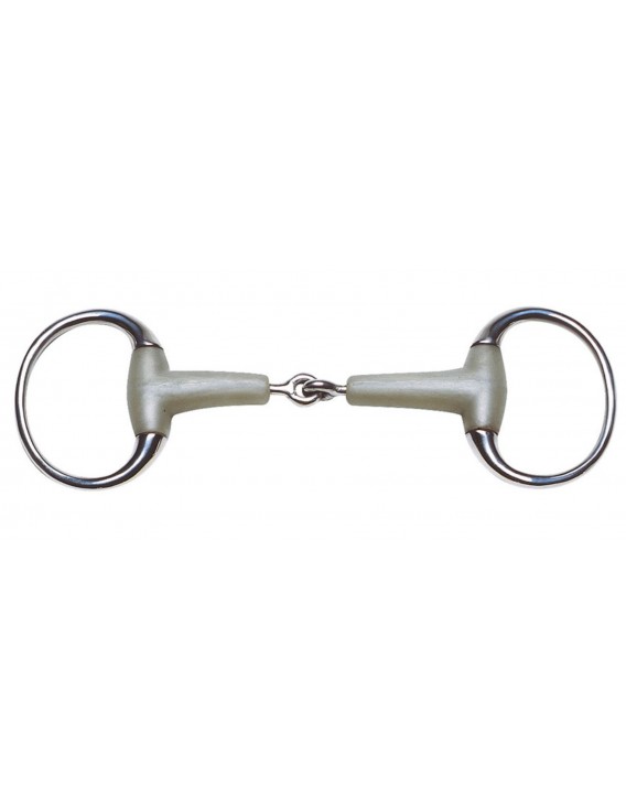 Mors Chantilly double brisure résine FEELING "Flexi pomme"