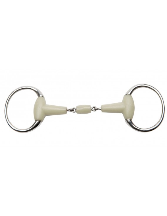 Mors Chantilly double brisure résine FEELING "Flexi pomme"