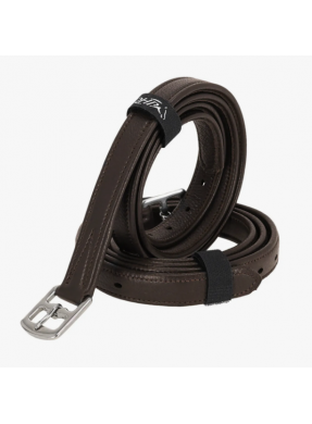 Etrivières cuir QHP "Sensisoft"