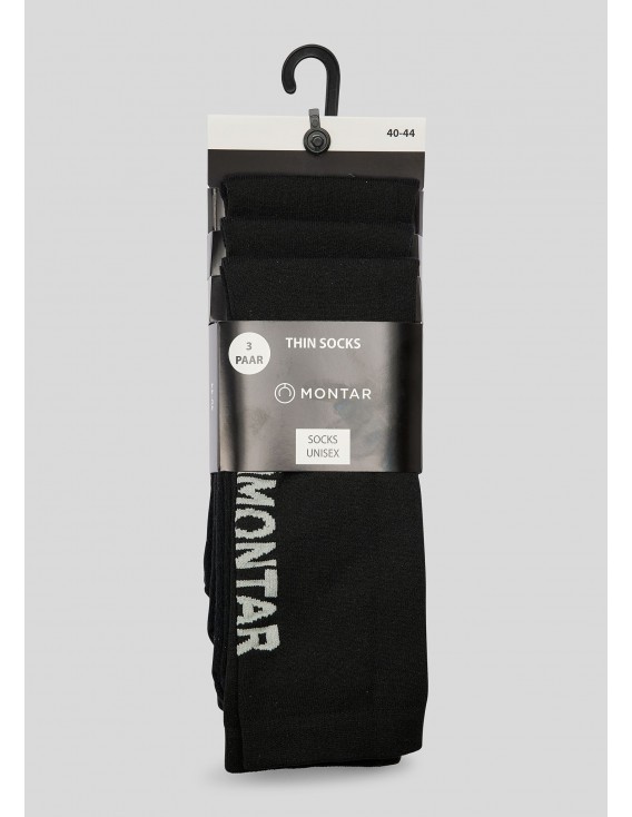 Chaussettes MONTAR " Nylon x3"