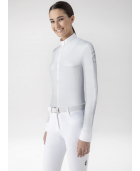 Chemise de concours EQUILINE "Estock BLANC"