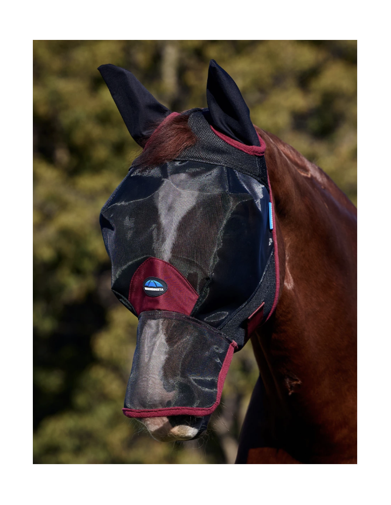 Masque anti mouches WEATHERBEETA "FINE" avec nez et oreille