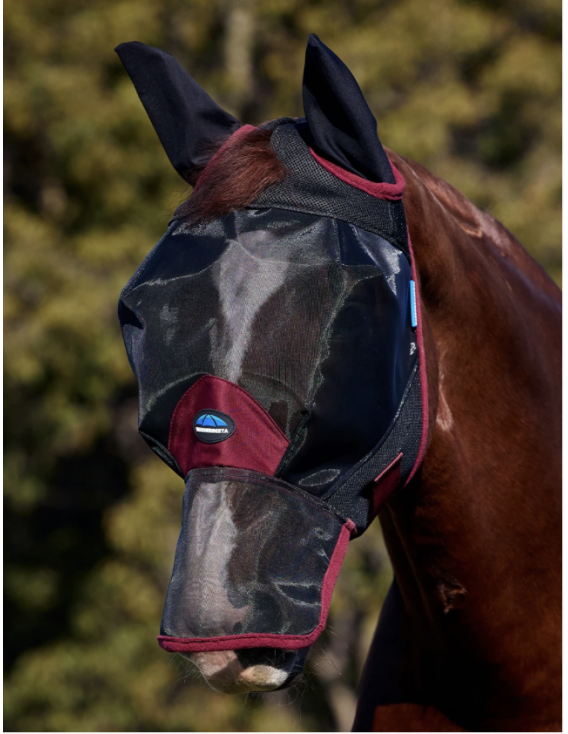 Masque anti mouches WEATHERBEETA "FINE" avec nez et oreille