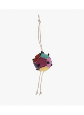Jouet ballon QHP "Cuir et élastiques"