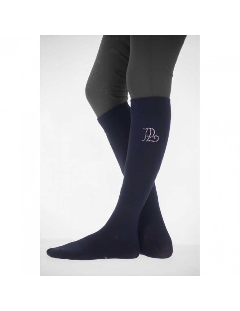Chaussettes PENELOPE "Luxe Strass"