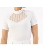 Polo concours BR Lucent white