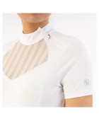 Polo concours BR Lucent white