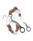 Hackamore METALAB acier chromé