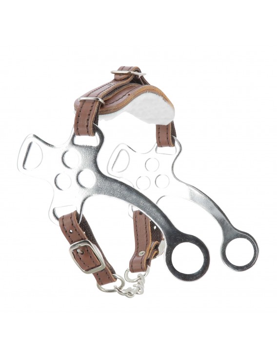 Hackamore METALAB acier chromé